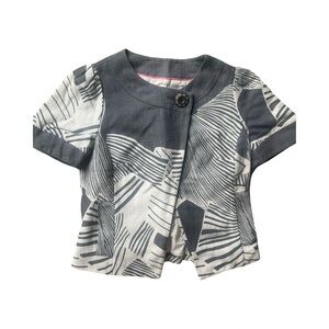 Anthropologie Flights of Fancy Blazer Womens Size 8